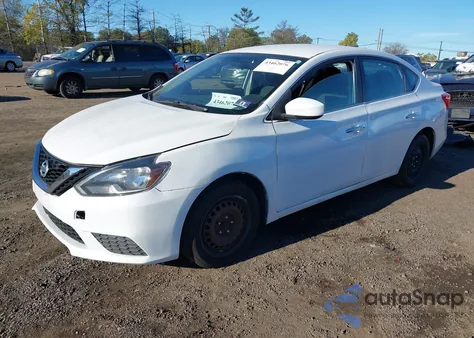 2016 Nissan Sentra Fe+ S/S/Sl/Sr/Sv from USA, damaged, VIN 3N1AB7AP5GY216500